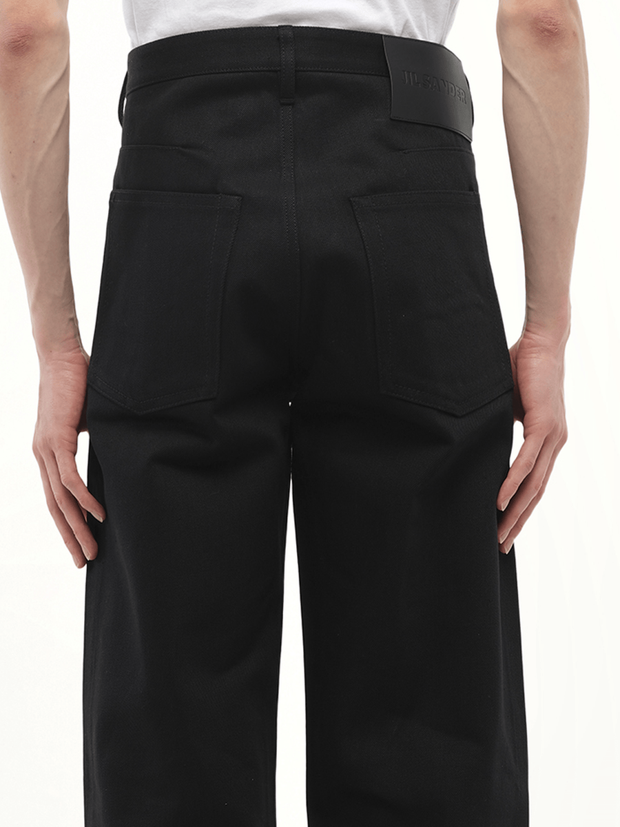 Jil Sander Selvedge Japanse Denim Jeans 03 in Black