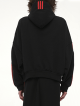 Willy Chavarria Adidas X Chavarria Merch Hoodie in Black