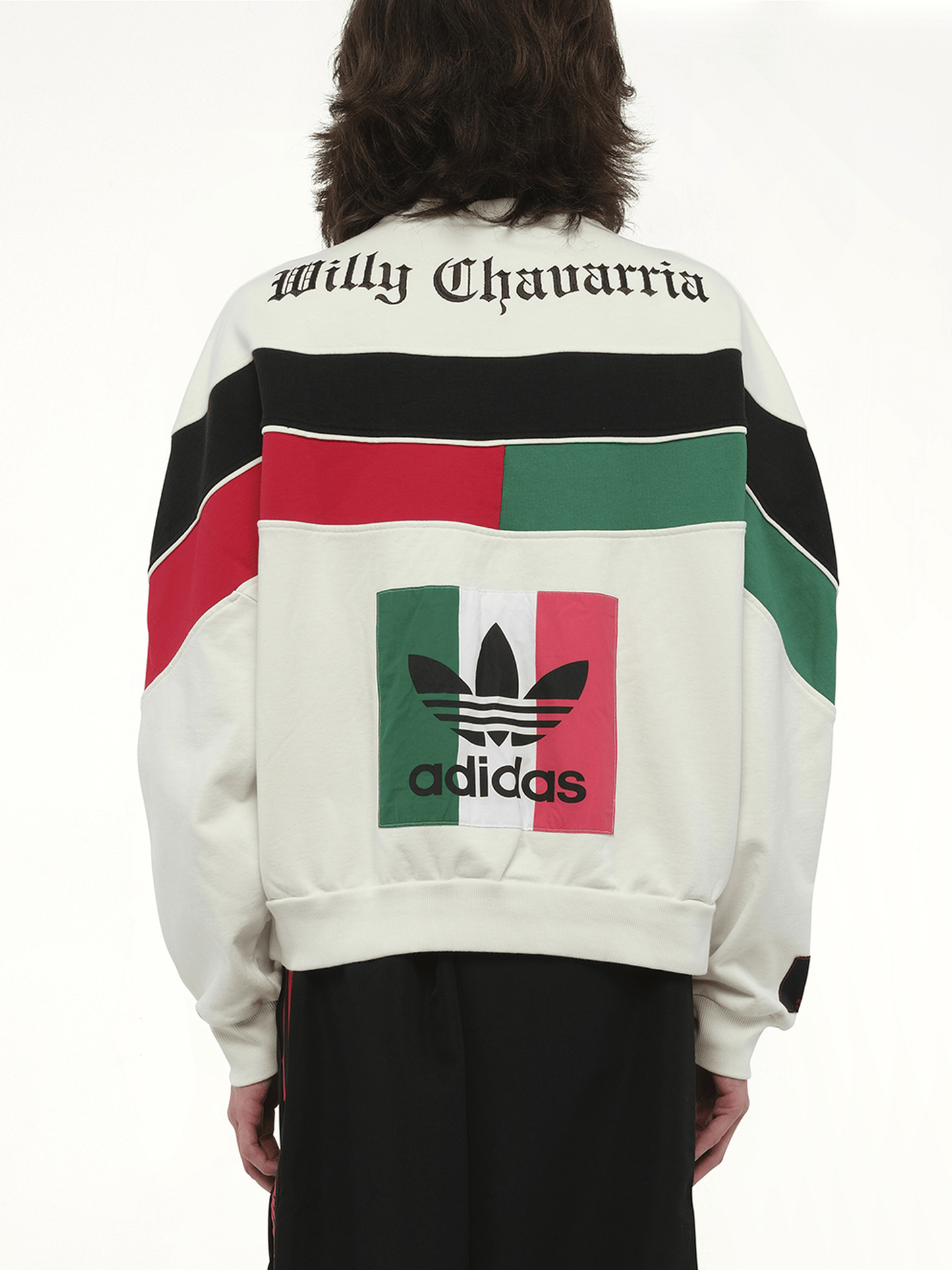 Willy Chavarria Adidas X Chavarria Sweater in Off White