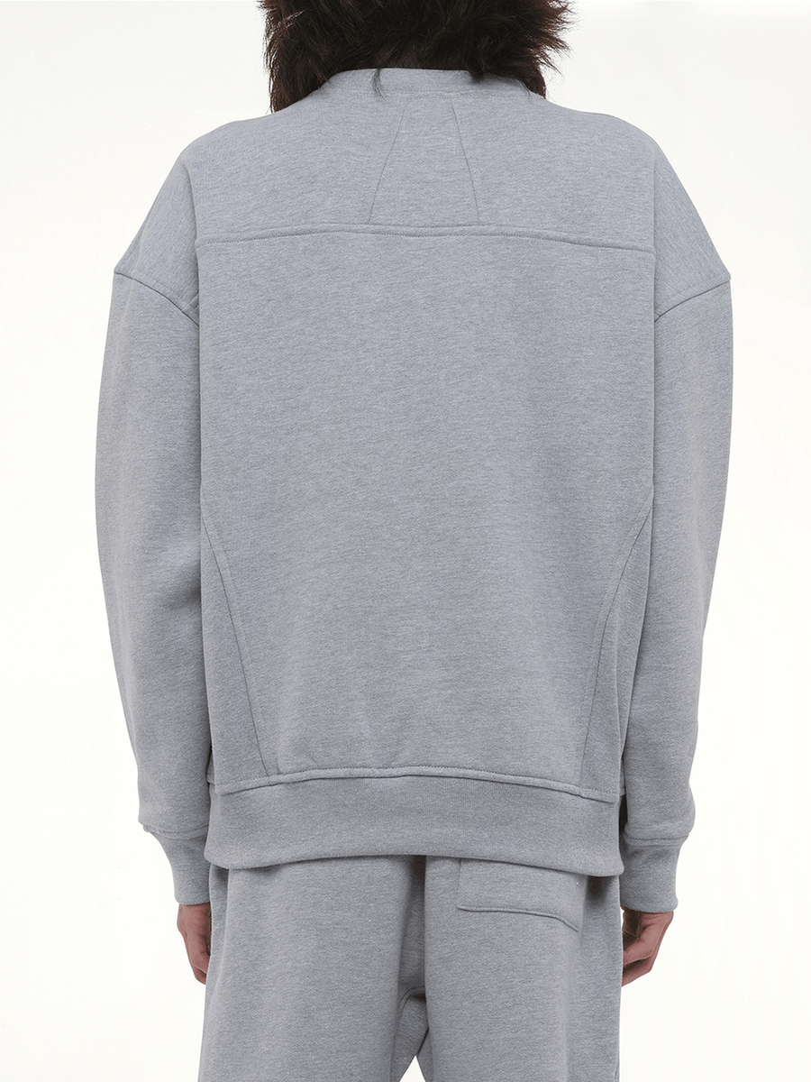 Rhude Classique Sweatshirt in Heather Gray