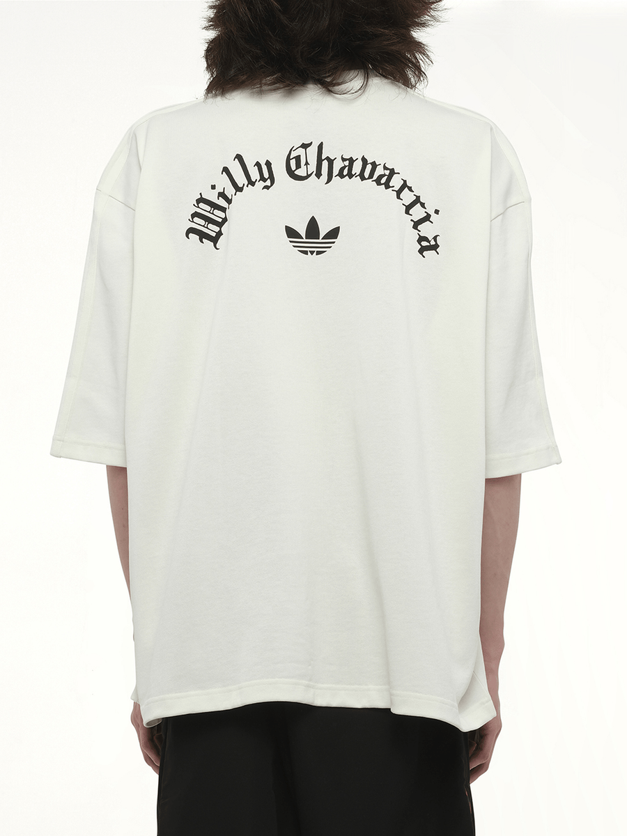 Willy Chavarria Adidas X Chavarria Ss T-Shirt in Off White