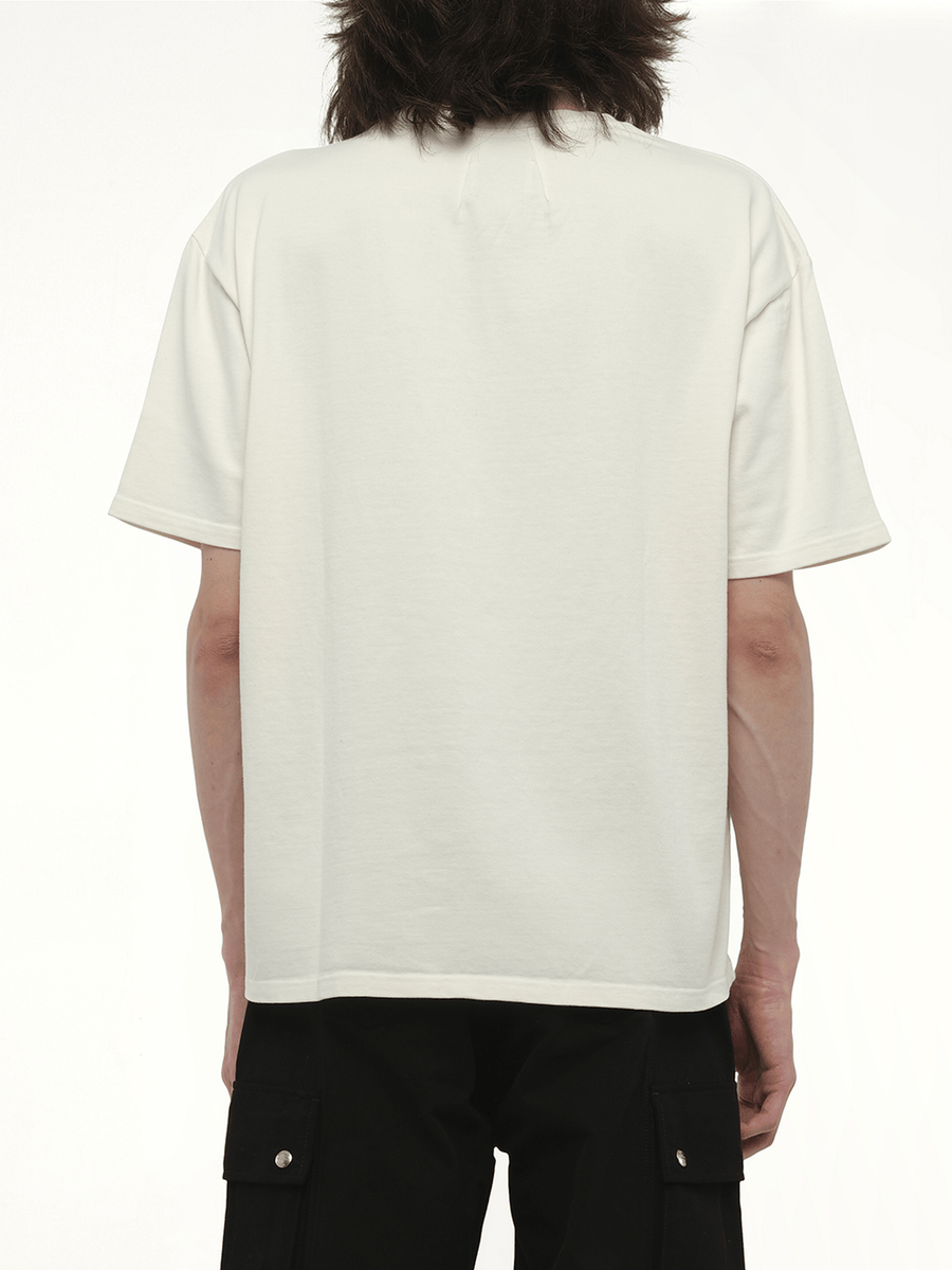 Rhude Heaven on Earth T-Shirt in Vintage White