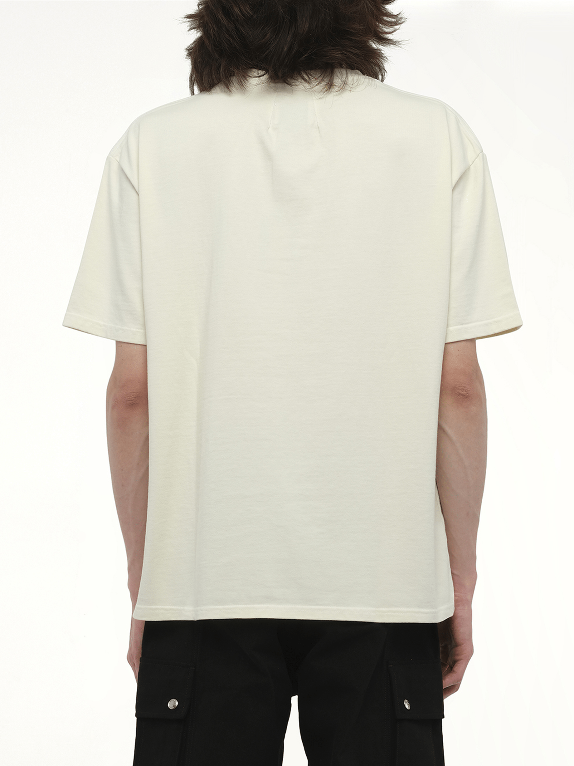 Rhude Hotel Di Monaco T-Shirt in Vintage White