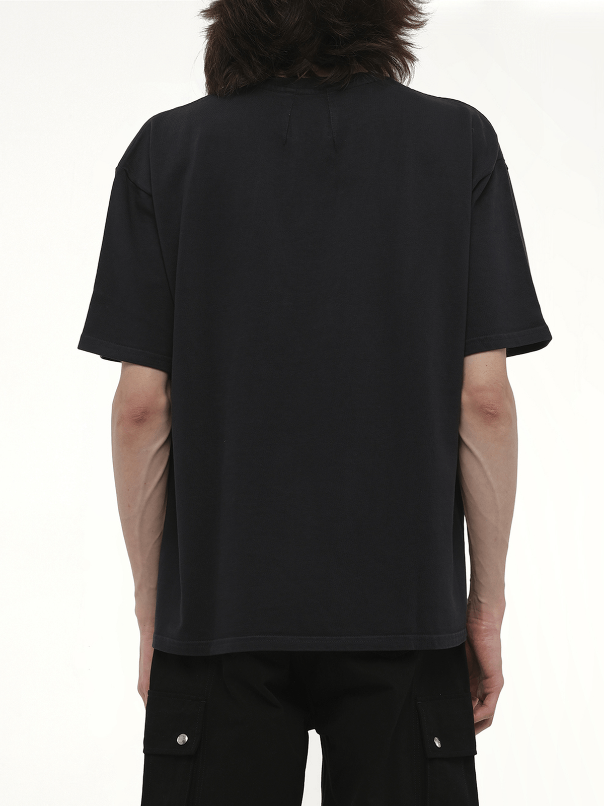 Rhude Petrol Patch T-Shirt in Vintage Black