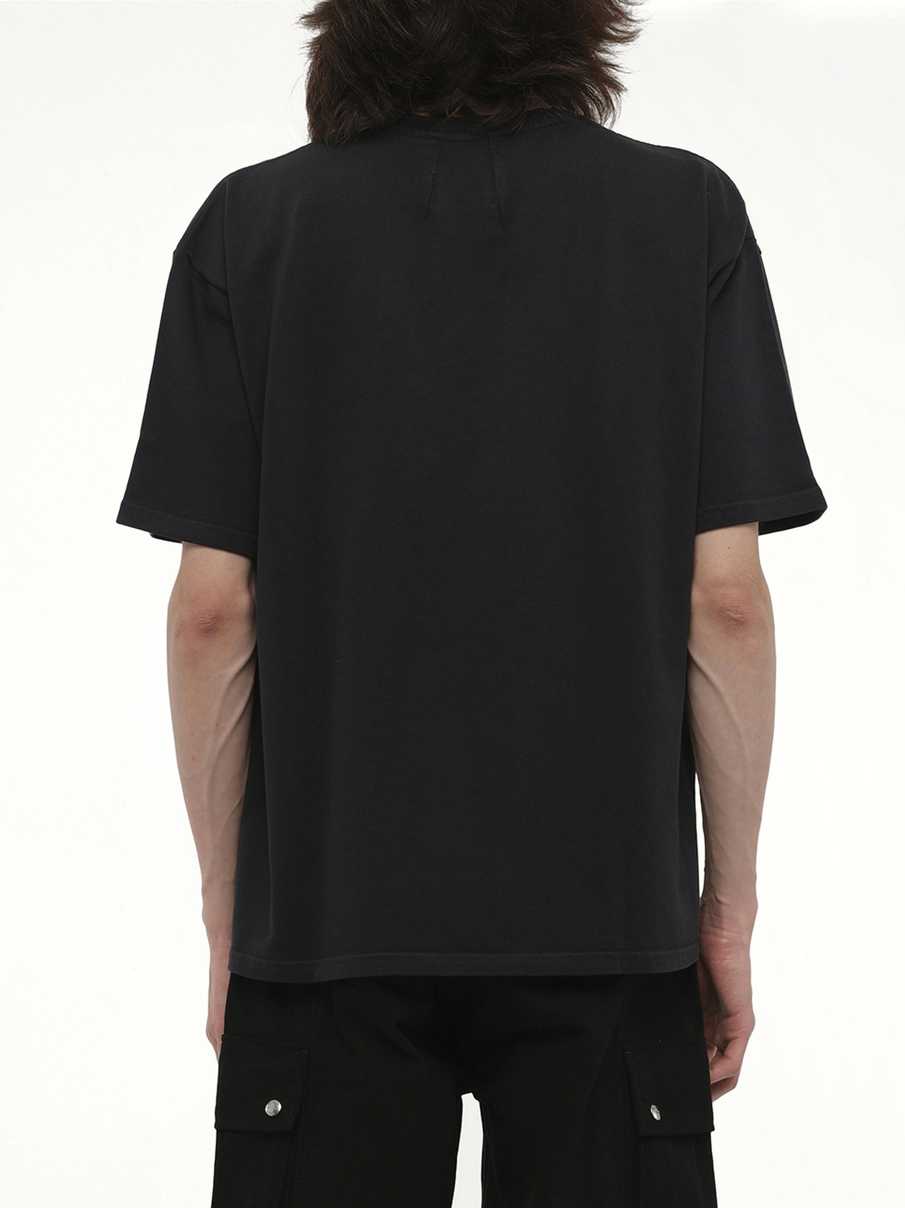 Rhude Petrol Patch T-Shirt in Vintage Black