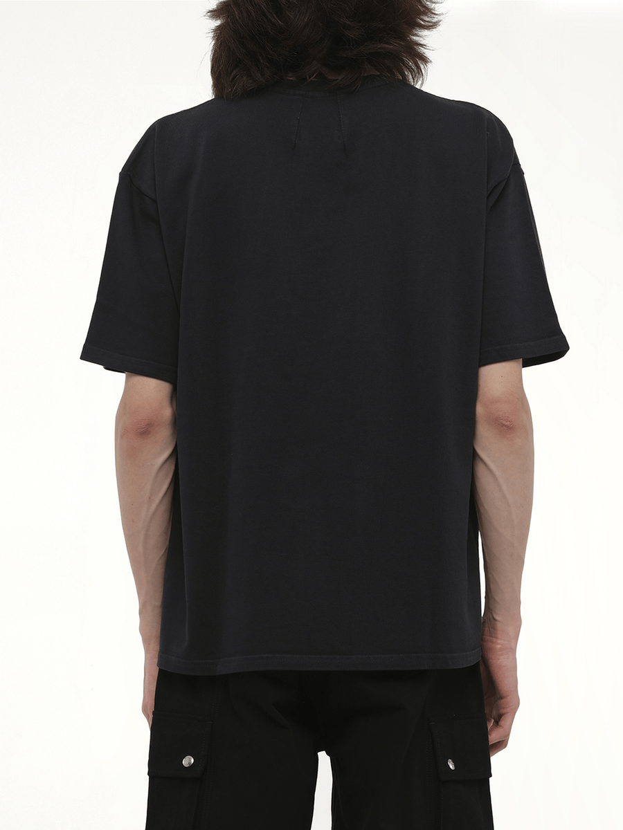 Rhude Petrol Patch T-Shirt in Vintage Black