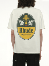 Rhude Rhude Tabaco T-Shirt in Vintage White