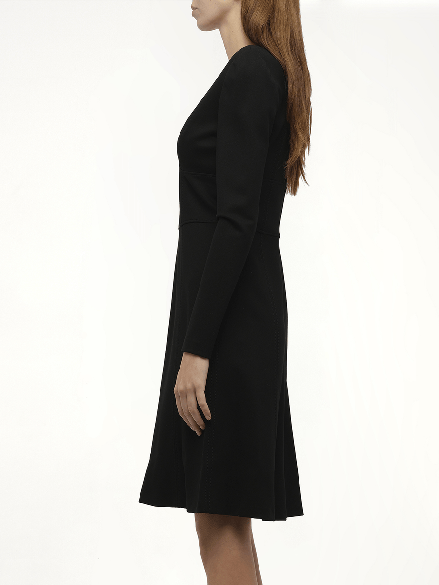 Amq - 399671 QFL02 Dress in Black000