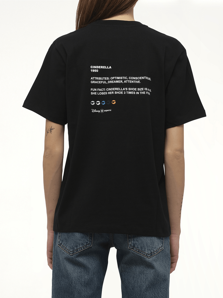 Coperni Disney x Coperni Cinderella T-Shirt in Black