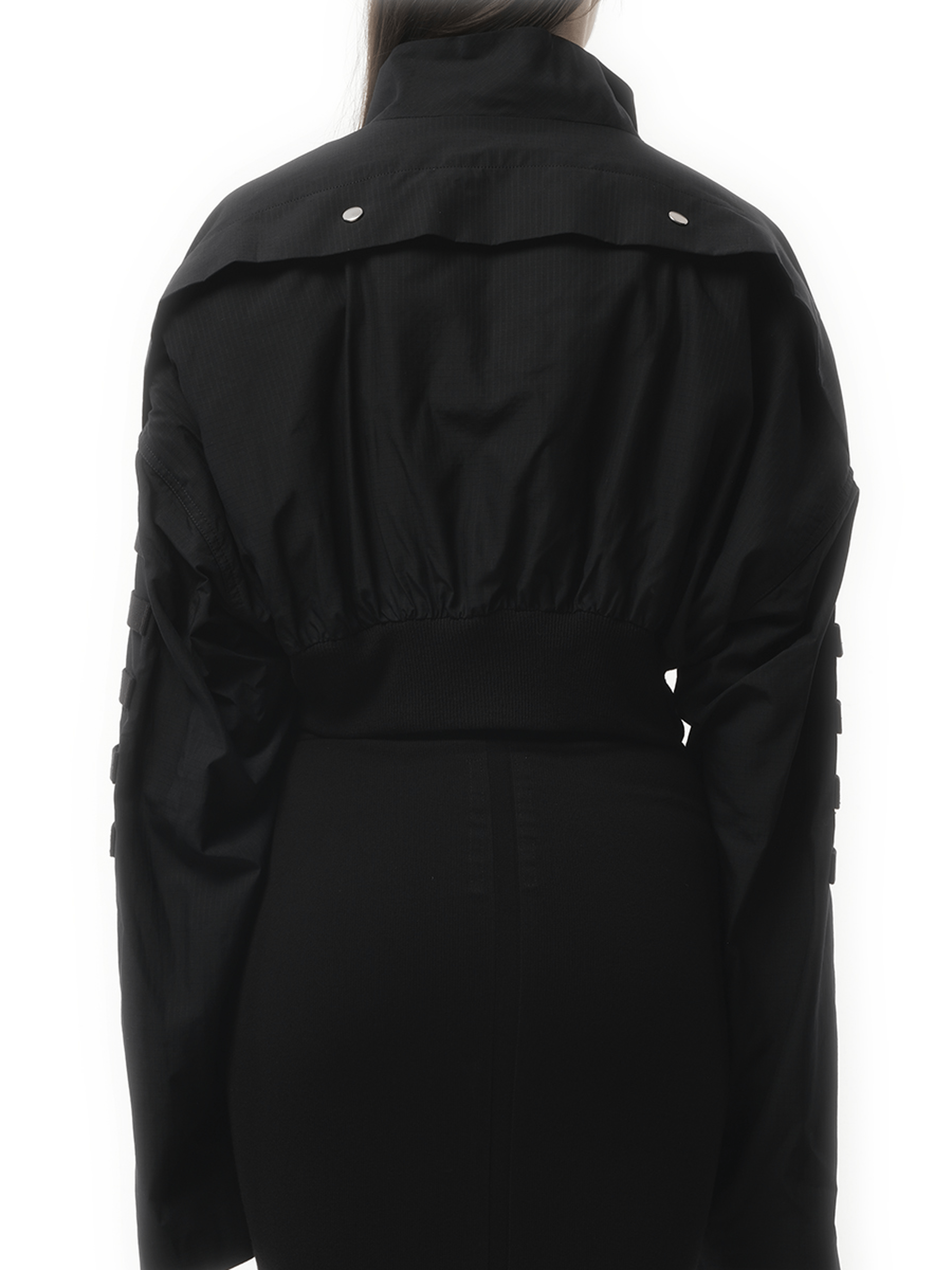 Rick Owens Anthem Flight Jacket in Black