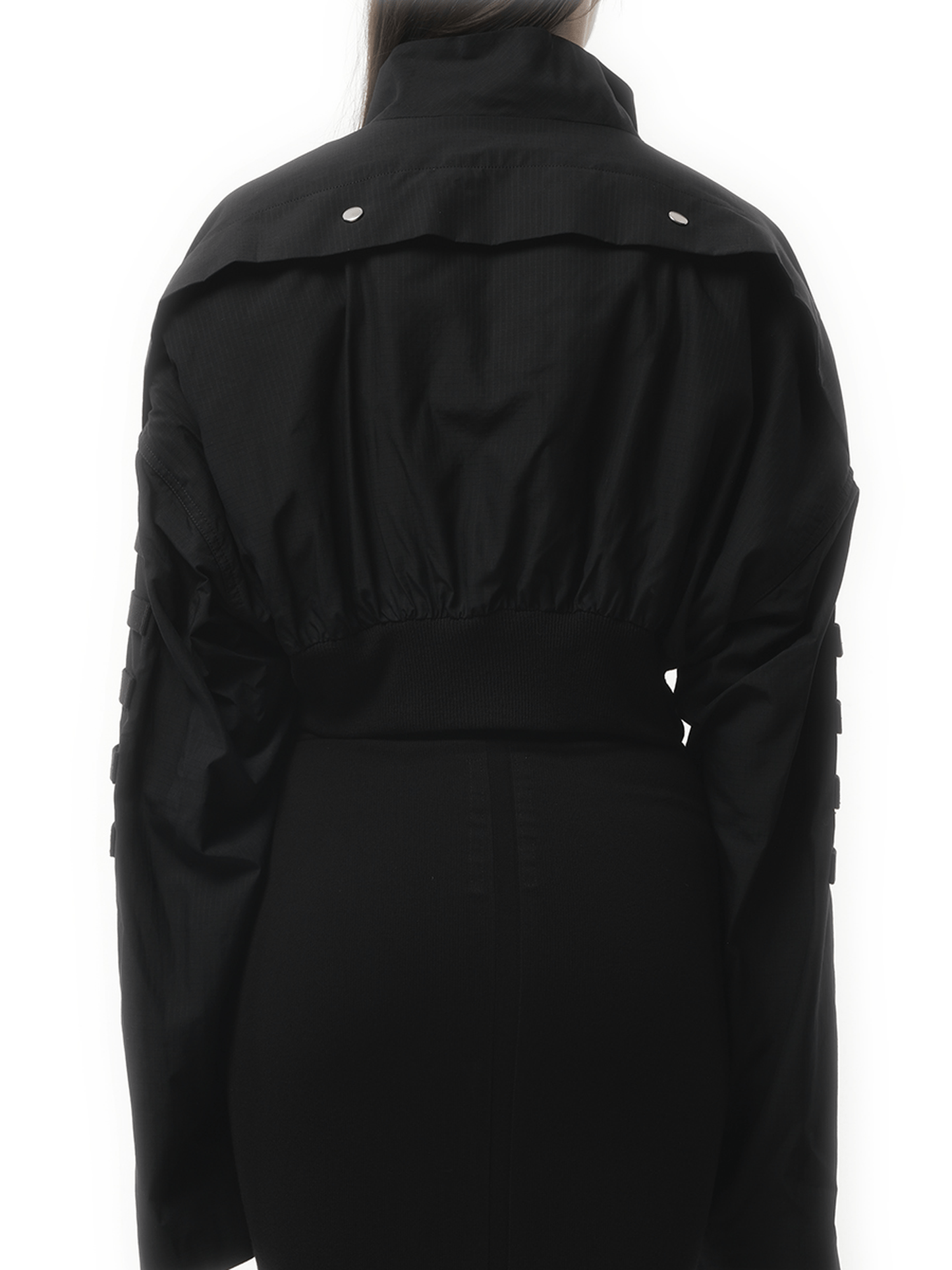 Rick Owens Anthem Flight Jacket in Black