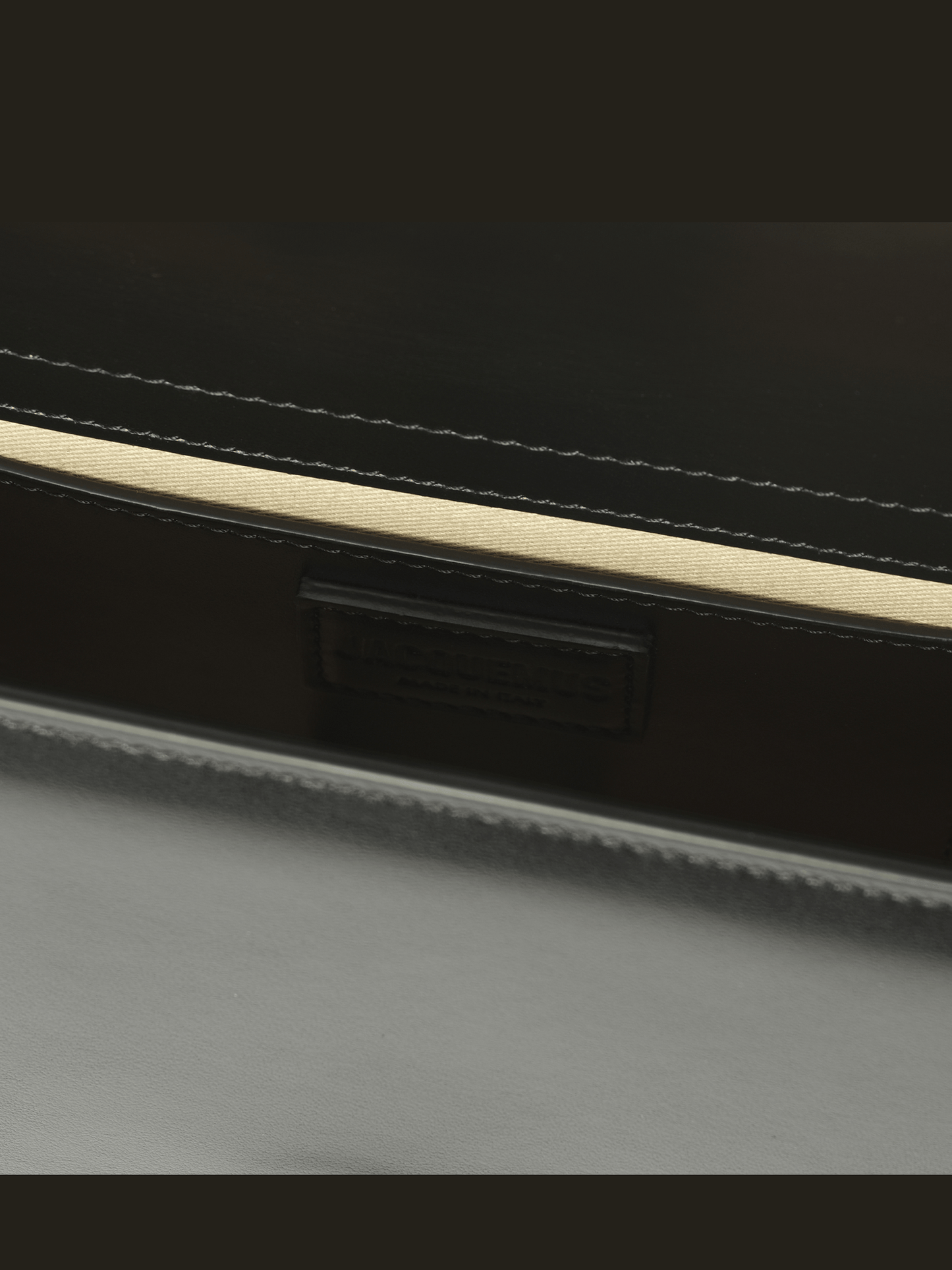 Jacquemus Le Grand Bambino in Black/Silver