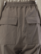 Rick Owens Drawstring Astaires Cropped in Dust