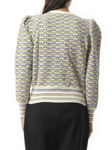 Long Sleeve V-Neck Cardigan in Vintage