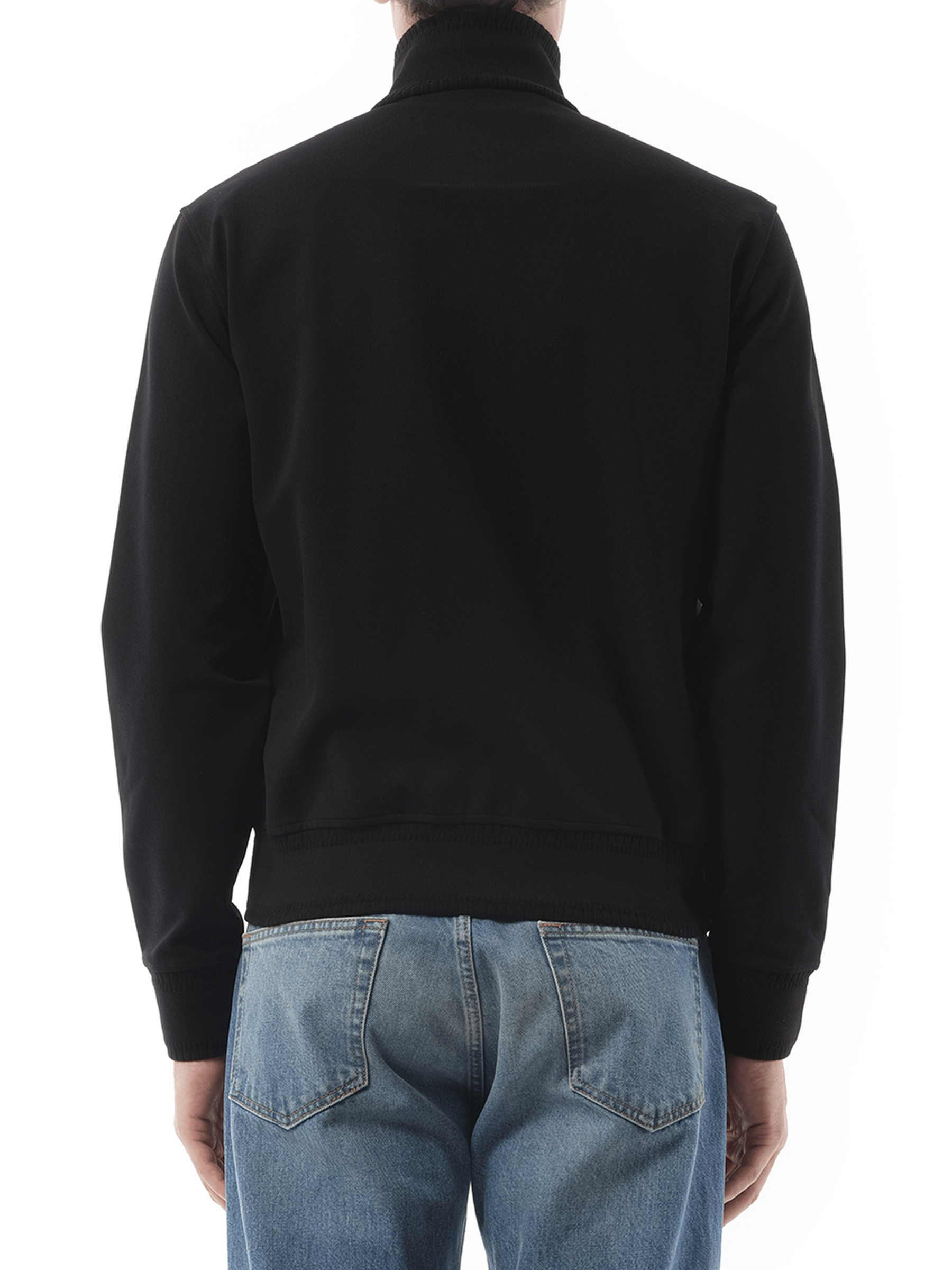Givenchy Dove Tracksuit Zip Through Sweatshirt in Black