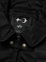 TC x Alpha Industries 봄버 재킷 (스파이크 버전) 블랙