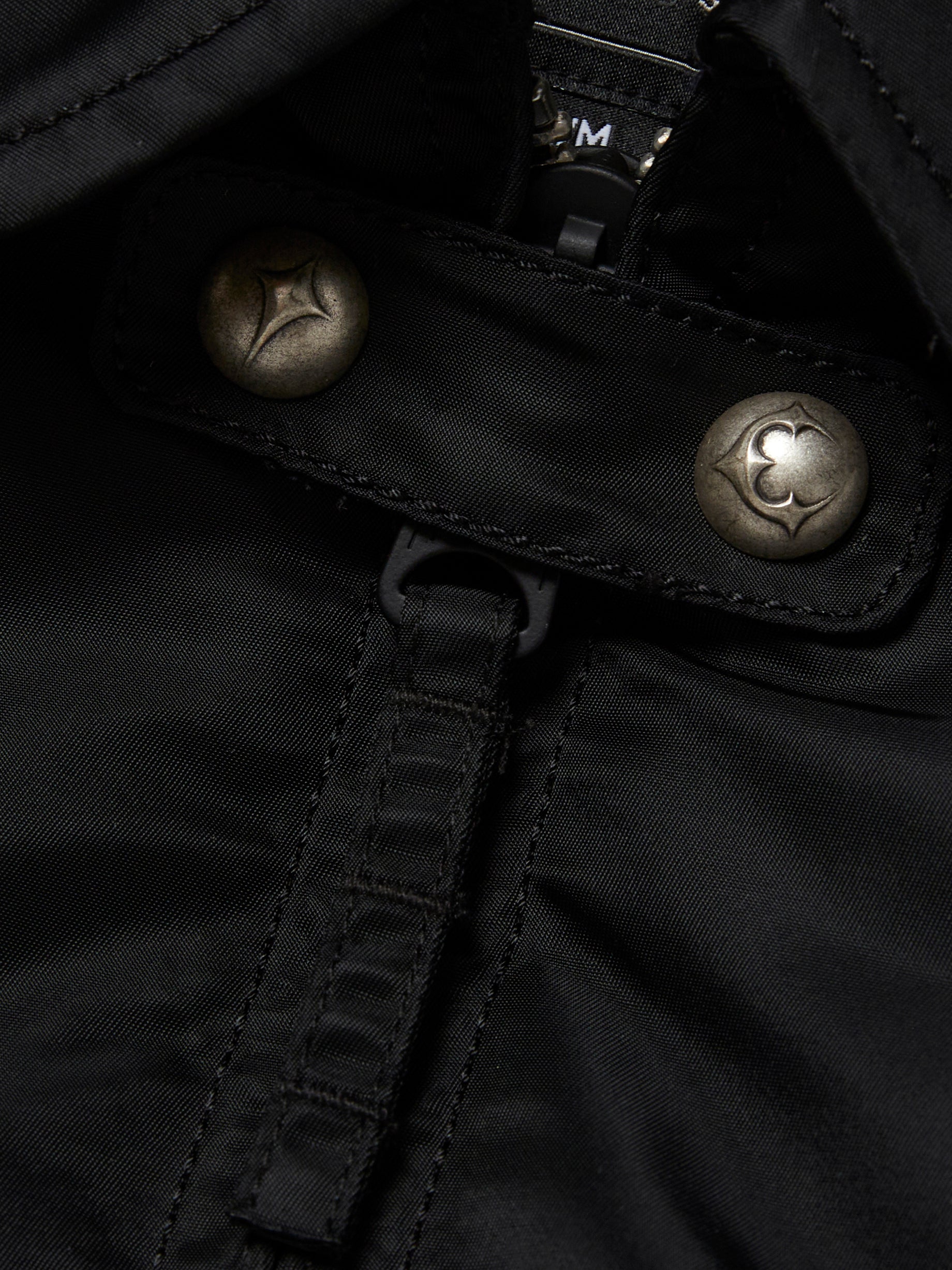 TC x Alpha Industries 봄버 재킷 (스파이크 버전) 블랙