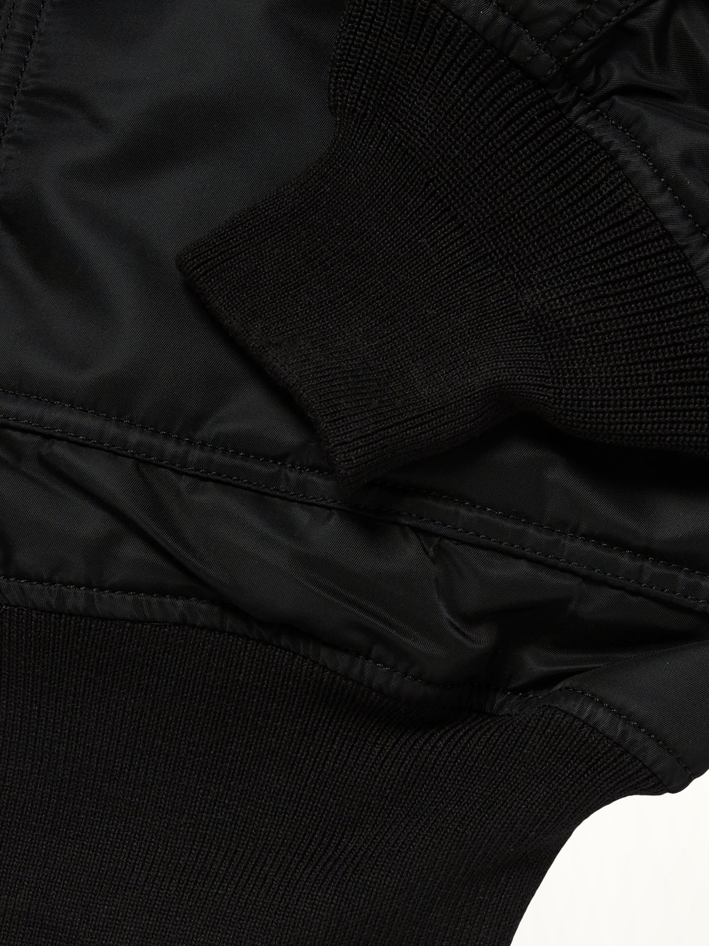 TC x Alpha Industries Bomber Jacket (Spike Ver) in Black