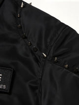 TC x Alpha Industries 봄버 재킷 (스파이크 버전) 블랙