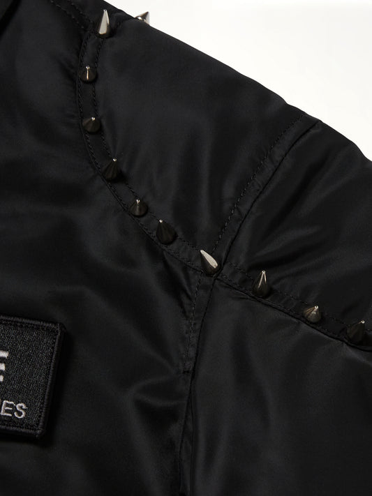 TC x Alpha Industries Bomber Jacket (Spike Ver) in Black