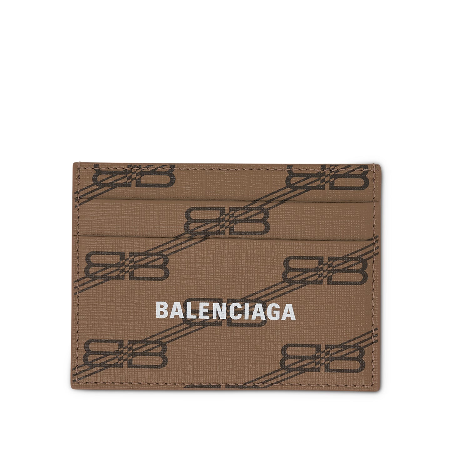 Cash Card Holder in Beige/Brown