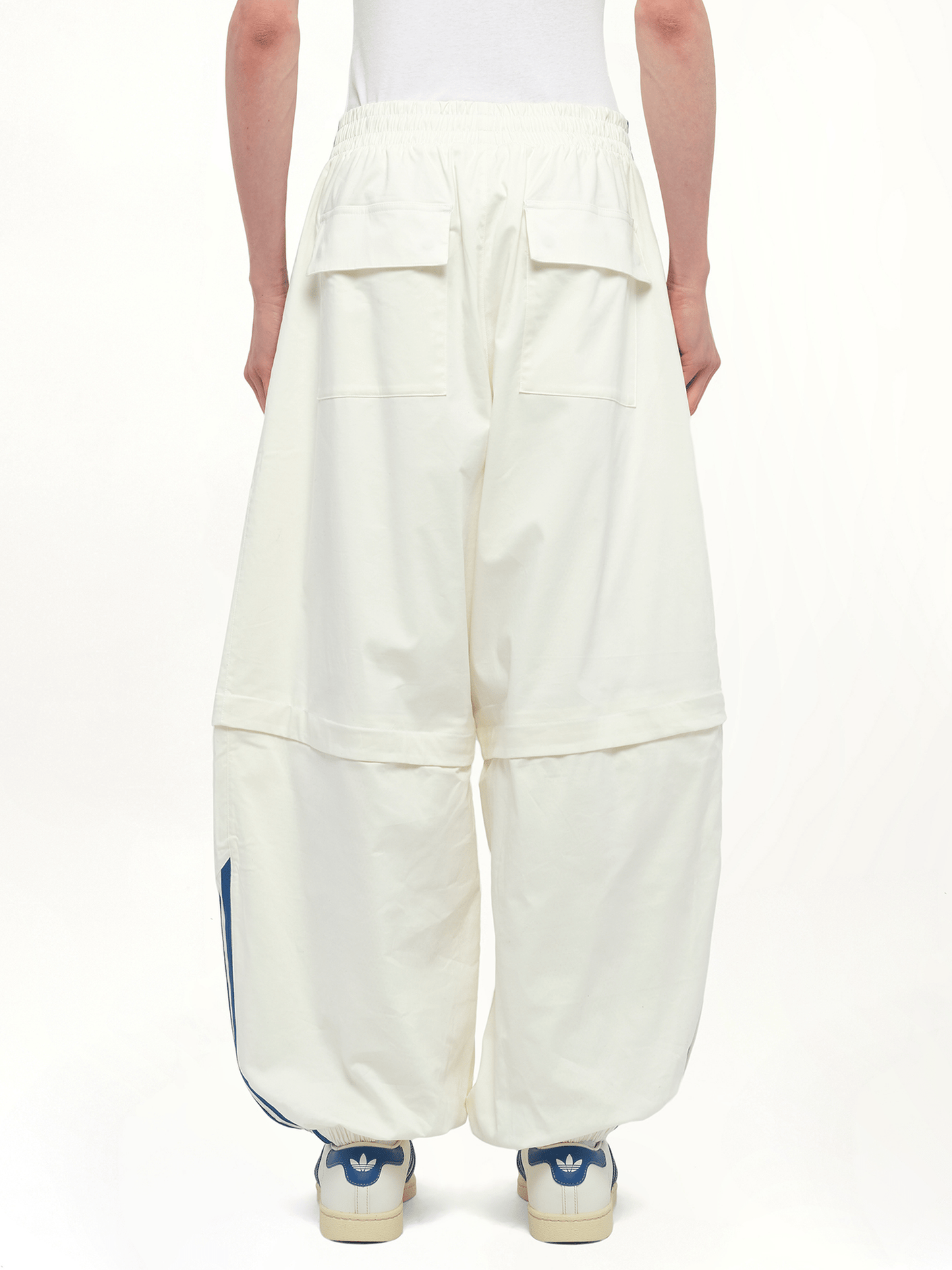Adidas X Chavarria Poplin Track Pants in Offwhite