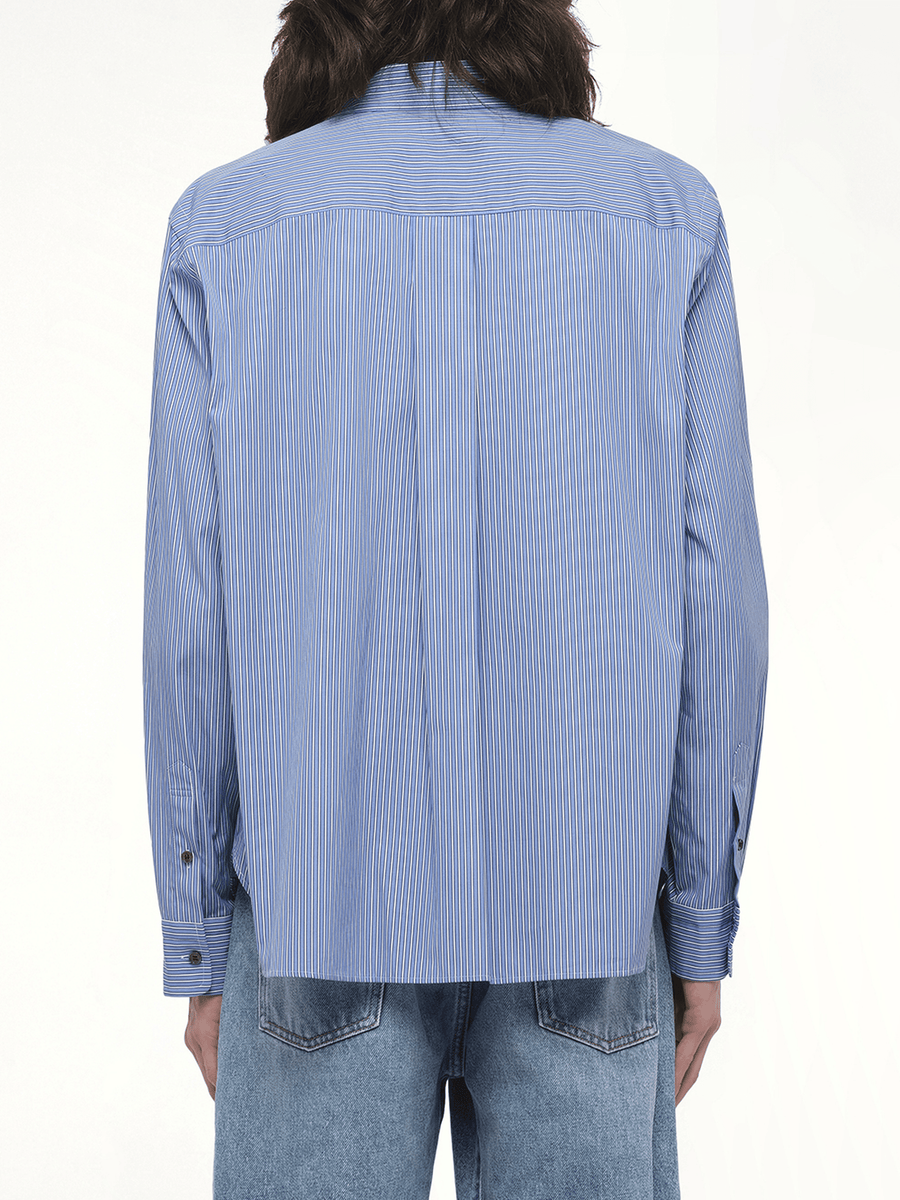 Poplin Shirt in Blue