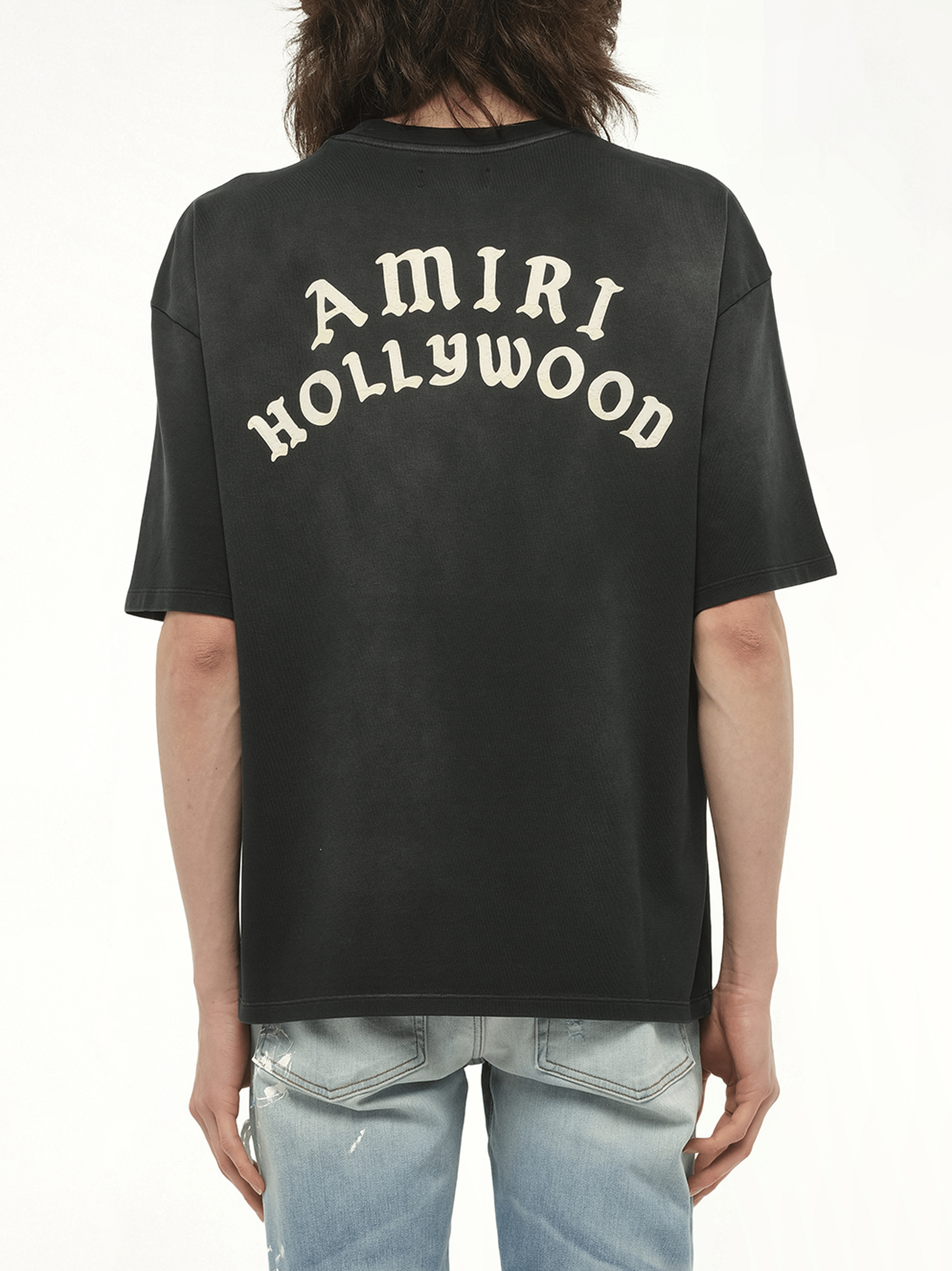 Amiri Hollywood T-Shirt in Black
