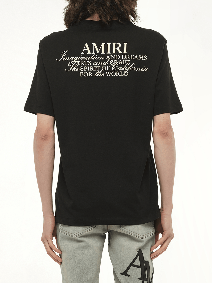 Amiri Spirit T-Shirt in Black