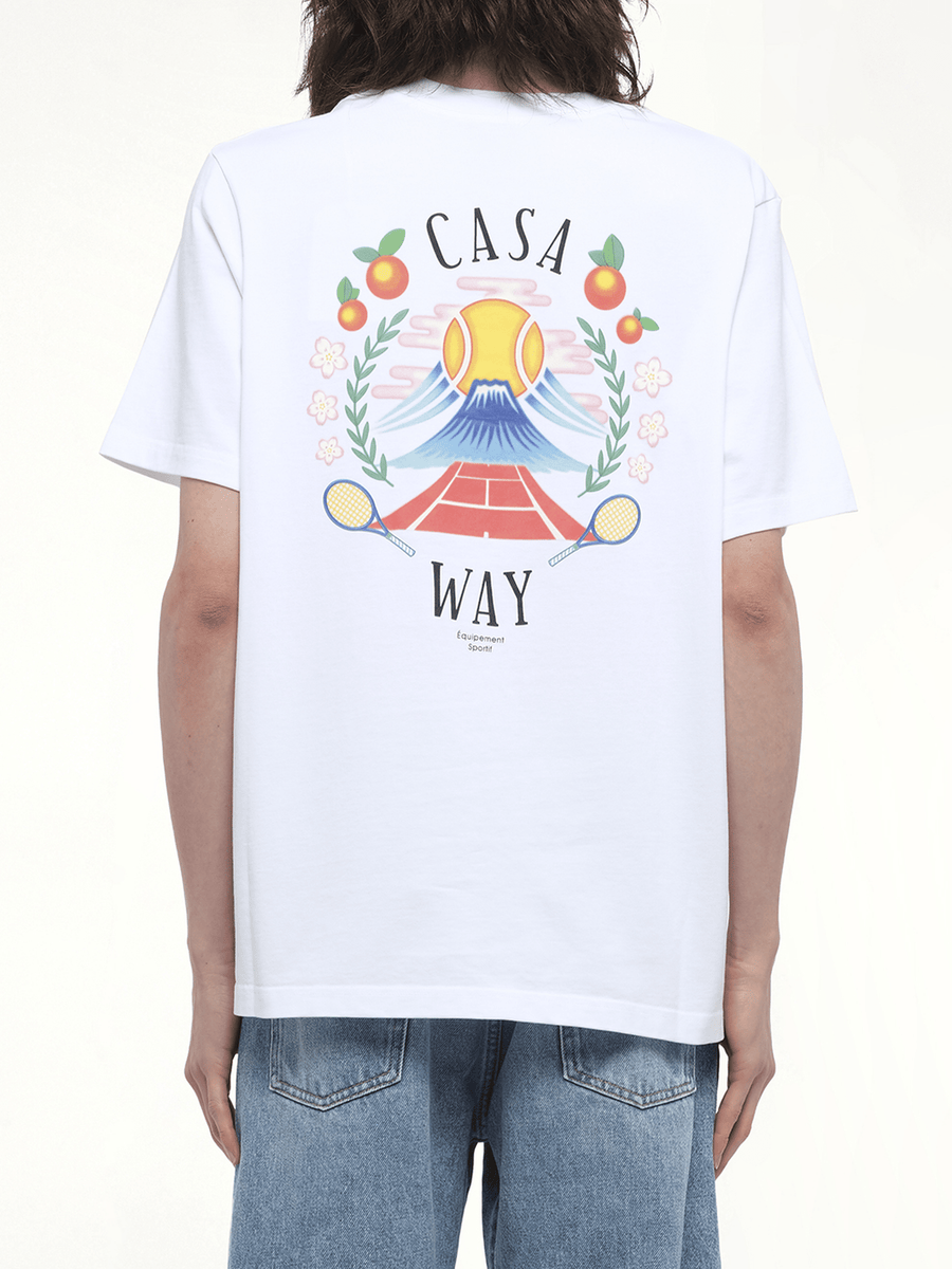 Casaway Mountain T-Shirt in White