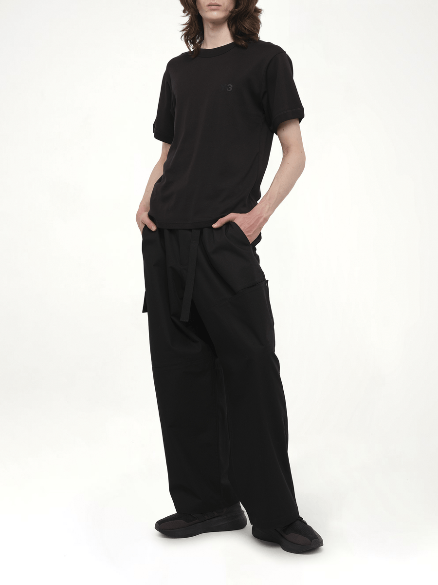 Slim Short Sleeve T-Shirt in Black