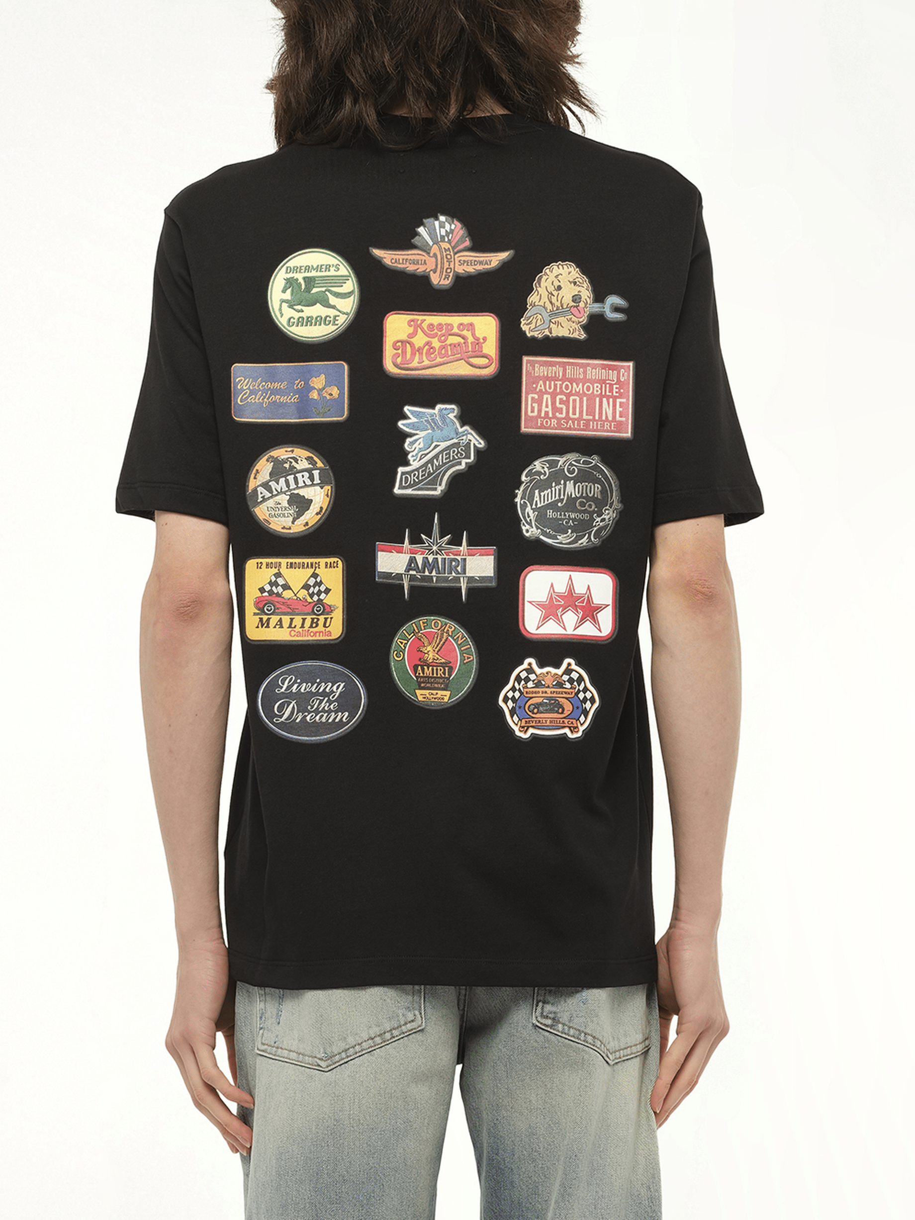Station Patch T-Shirt in Black