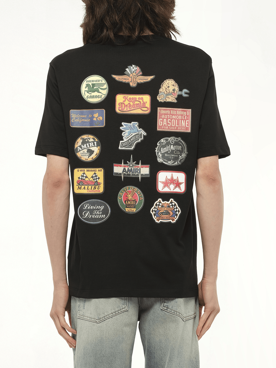 Station Patch T-Shirt in Black