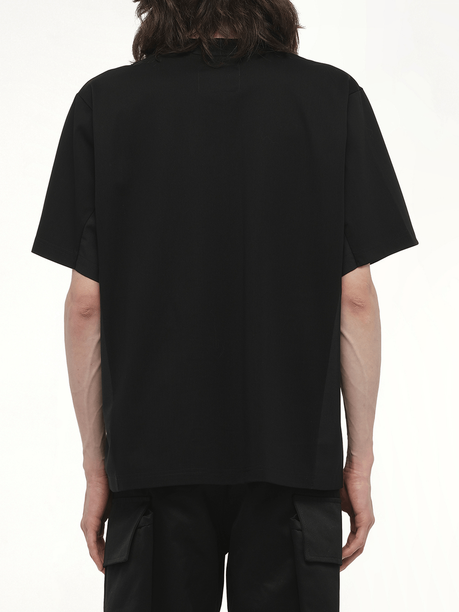Suiting x Cotton Jersey T-Shirt in Black