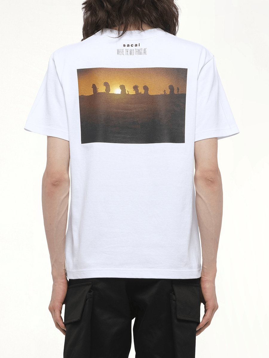 WHERE THE WILD THINGS ARE Logo T-Shirt in White