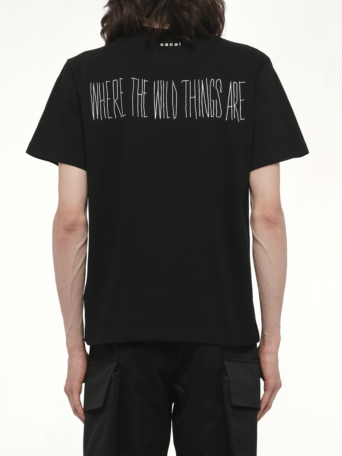 블랙 WHERE THE WILD THINGS ARE 몬스터 티셔츠
