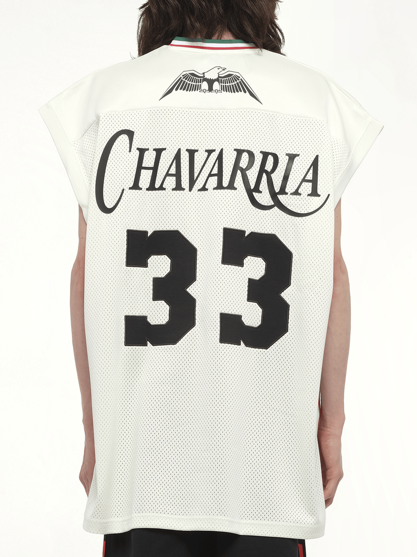 Adidas X Chavarria Jabbar Basketball Jersey in Off White