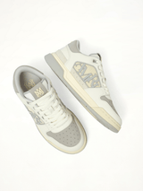 Classic Low Sneaker in Grey Back View | AMIRI