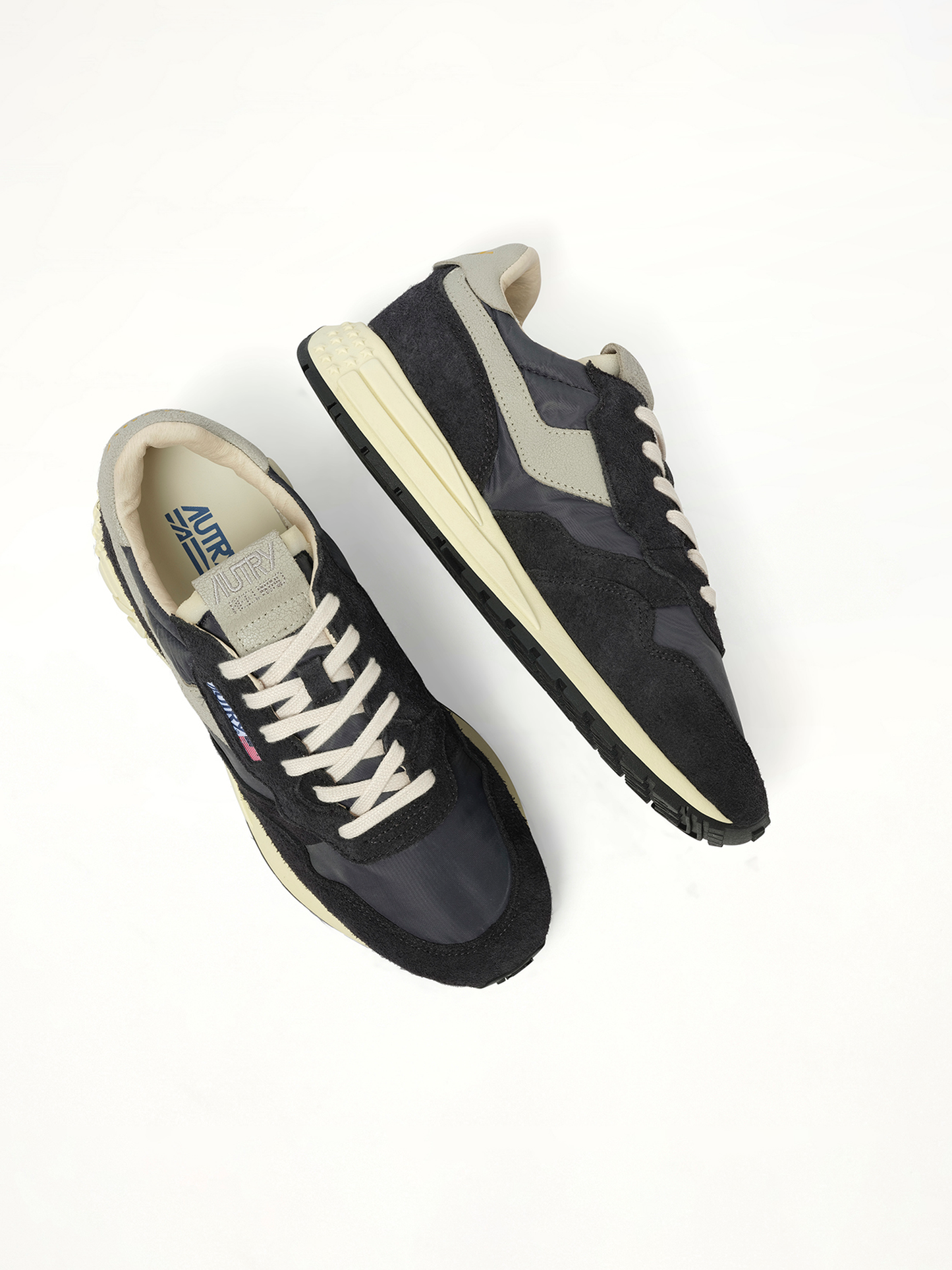 Reelwind Low Sneakers in White/Black