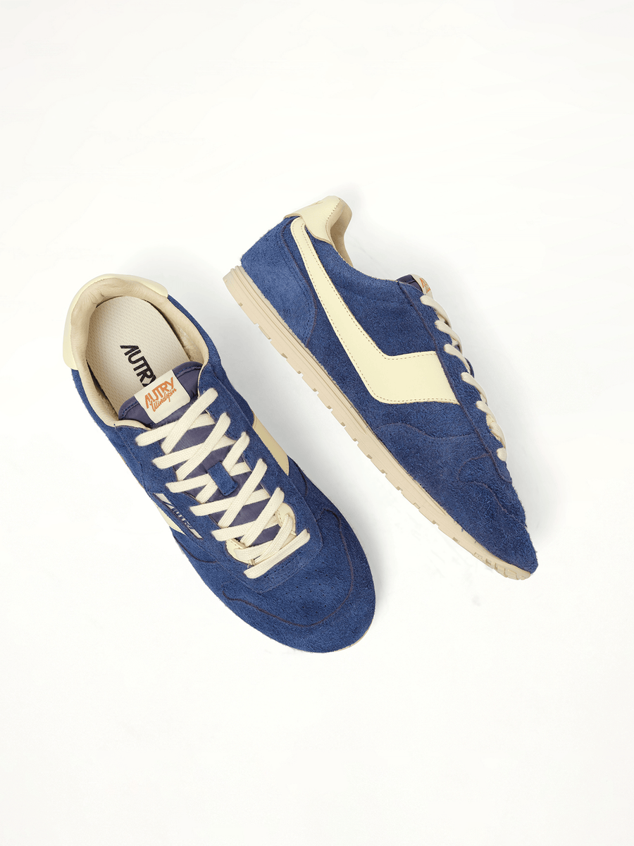 Windspin Low Sneakers in Infinito/Rutabaga Back View | AUTRY