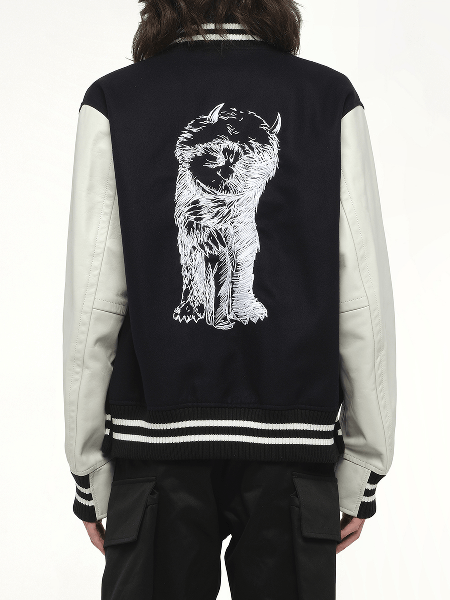 WHERE THE WILD THINGS ARE Blouson in Navy/Off White