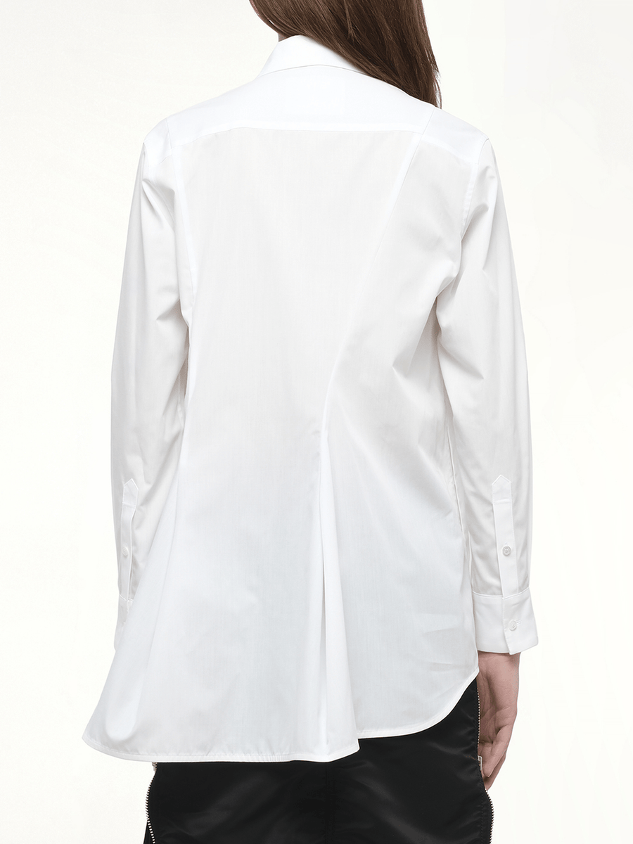 Poplin Shirt in Off White