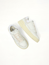 CLC Low Sneakers in White Back View | AUTRY