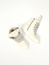 Jumbolace Geobasket in Milk/Milk/Milk Top View | RICK OWENS