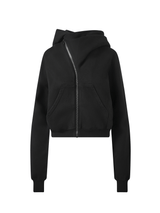 Rick Owens Drkshdw Furka Mountain Hoodie in Black