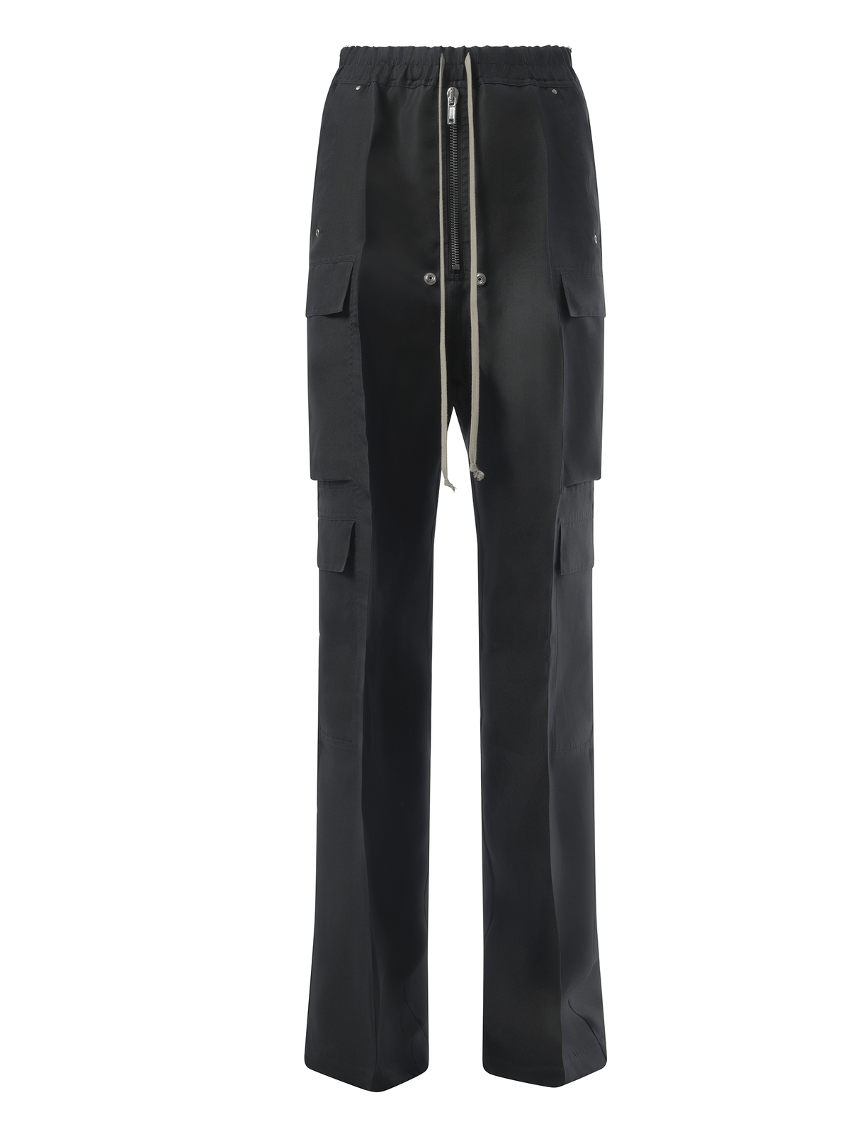 Rick Owens Silk Cargobelas in Black