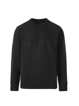 Givenchy 4G Archetype Spray Sweatshirt in Black/White