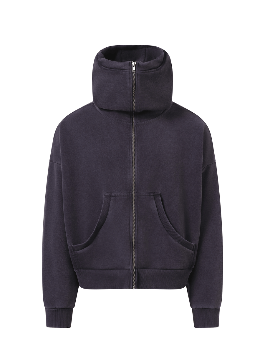 Entire Studios Full Zip Hoodie in Ink