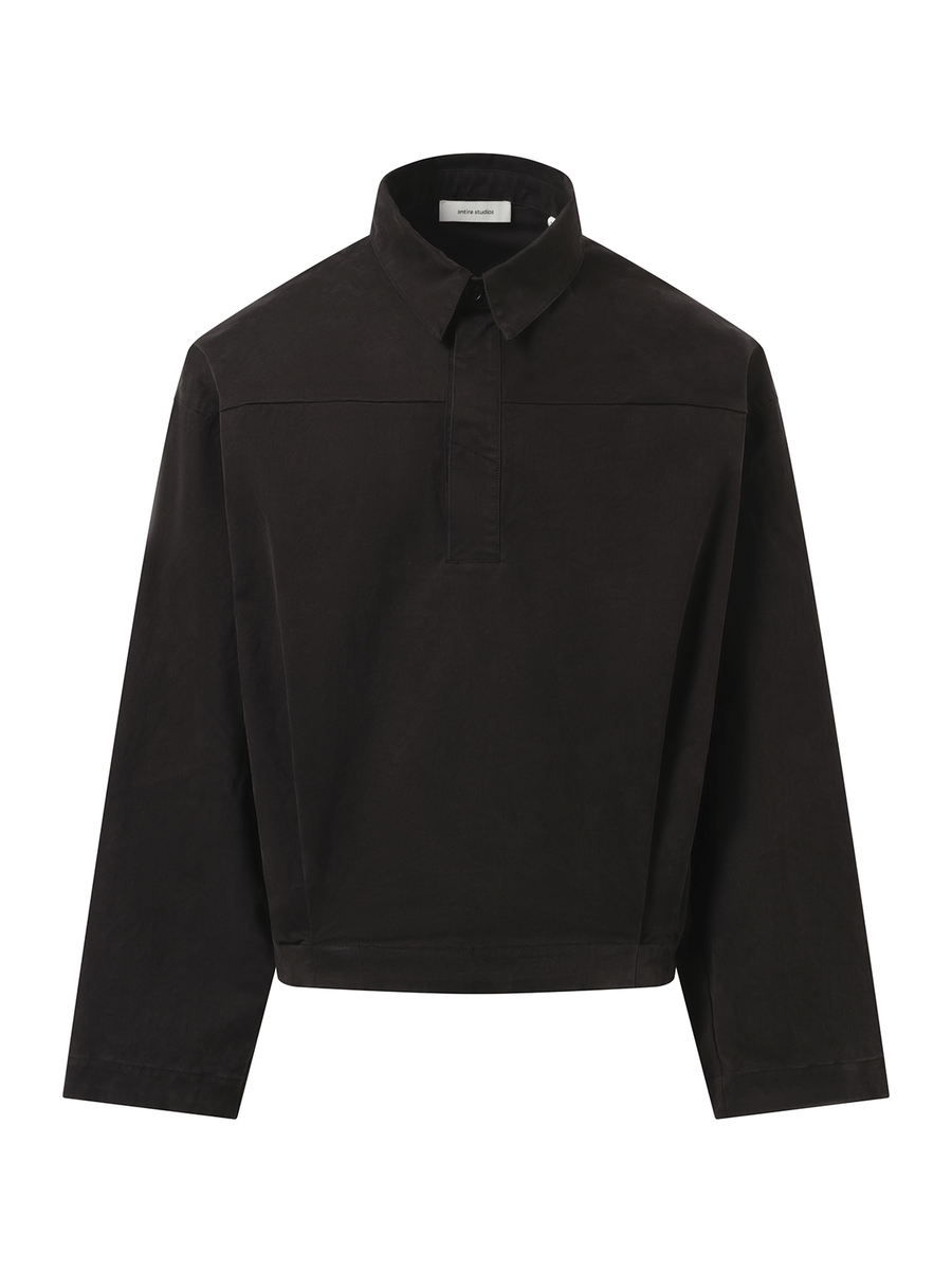 Entire Studios Ana Overshirt in Black
