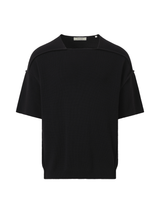 Entire Studios Knit Block T-Shirt in Black